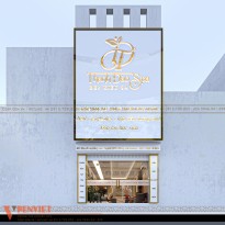 Phương án thiết kế spa Thanh Đào hiện đại, sang trọng